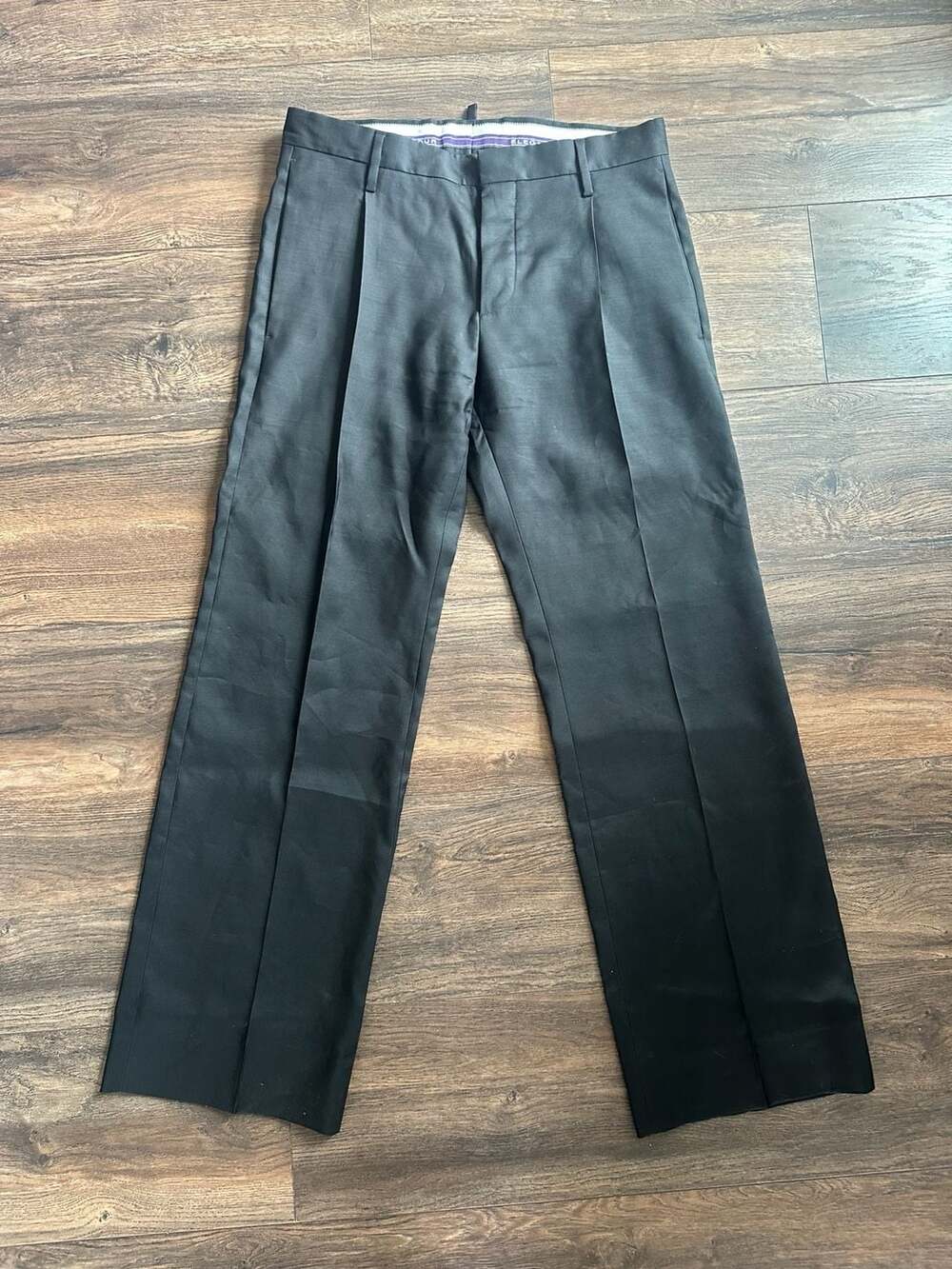 DSQUARED2 Black Dress Trousers Size 46 (30x32 US)